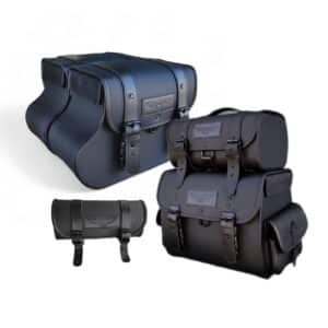 Kit de Alforges Laterais + Mala + Porta Ferramentas para Drag Star