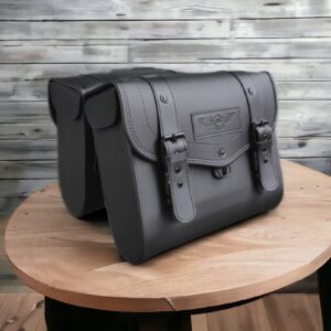Alforges Laterais Modelo Pasta 13L Com Suporte P/ Vulcan 650S