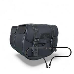 Alforge Oval 13lts com Chave e Suporte para Super Meteor 650