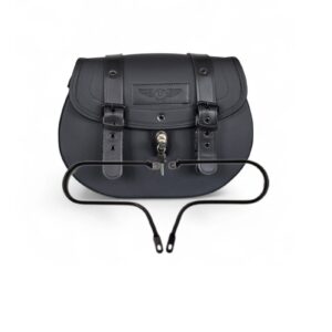 Alforge  Oval 13lts com  Chave e Suporte para Super Meteor 650